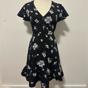 Small Black Floral Dress